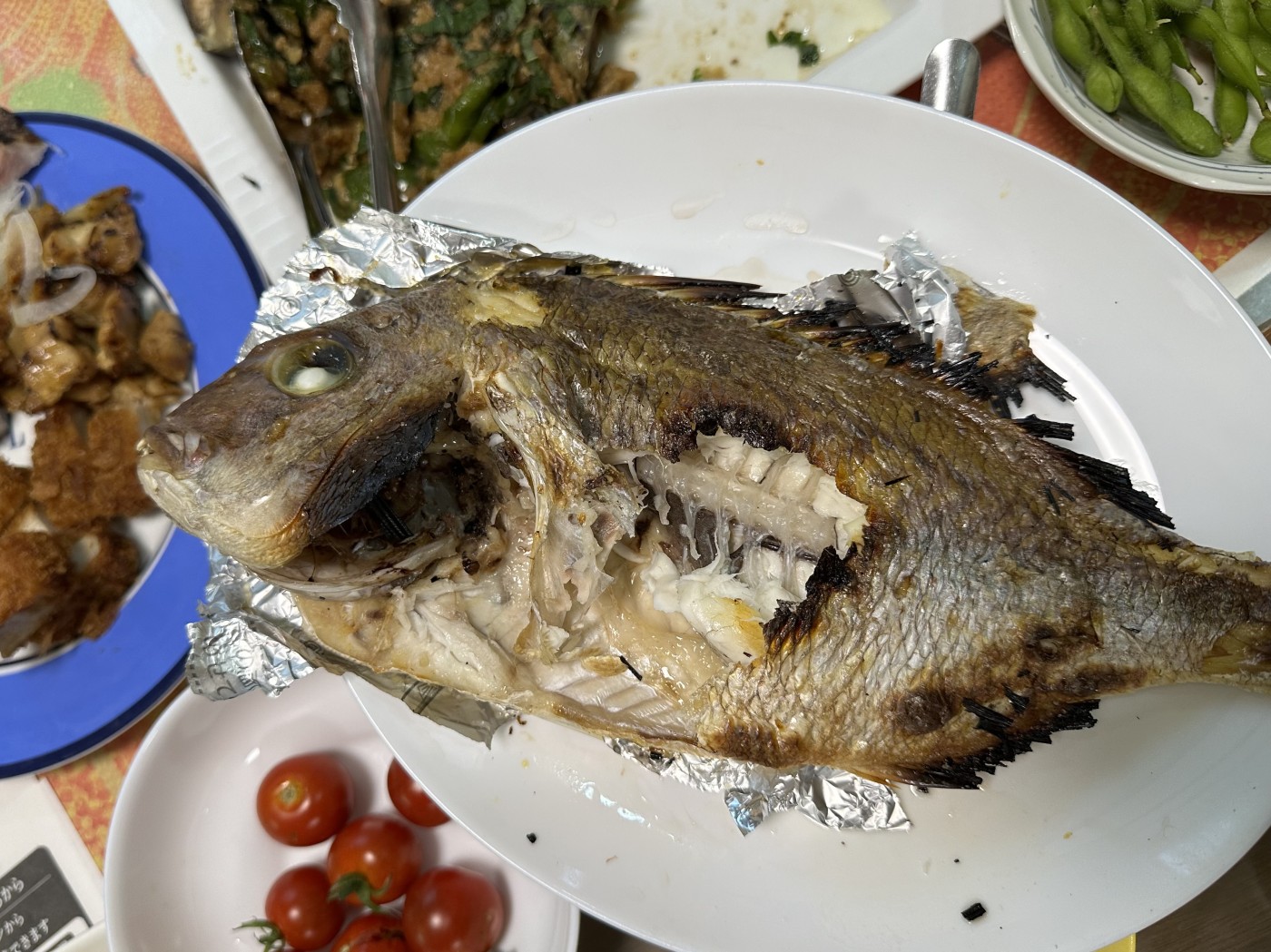 真鯛の姿焼き！たまりません