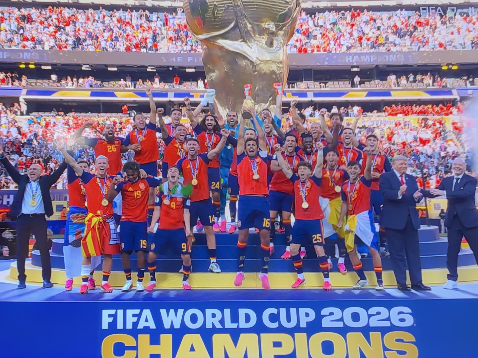 FIFAワールドカップ2026 スペイン優勝！